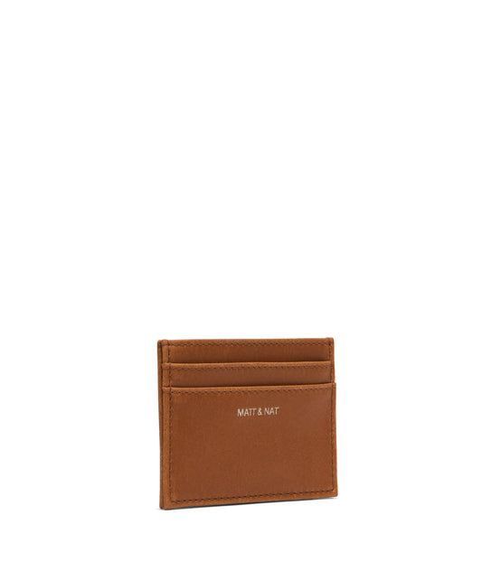 MAX Vegan Card Holder - Vintage | Color: Brown - variant::chili