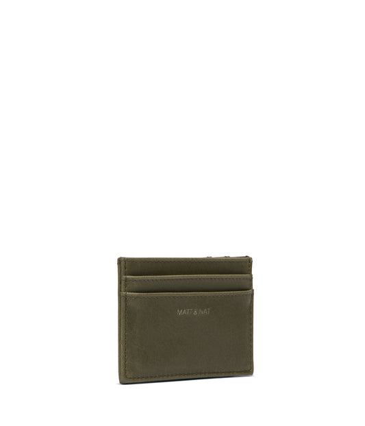 MAX Vegan Card Holder - Vintage | Color: Green - variant::olive