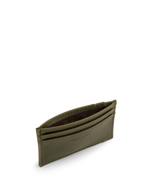 MAX Vegan Card Holder - Vintage | Color: Green - variant::olive