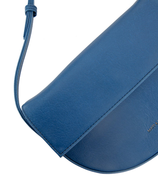 RITH Vegan Saddle Bag - Vintage | Color: Blue - variant::bluejay