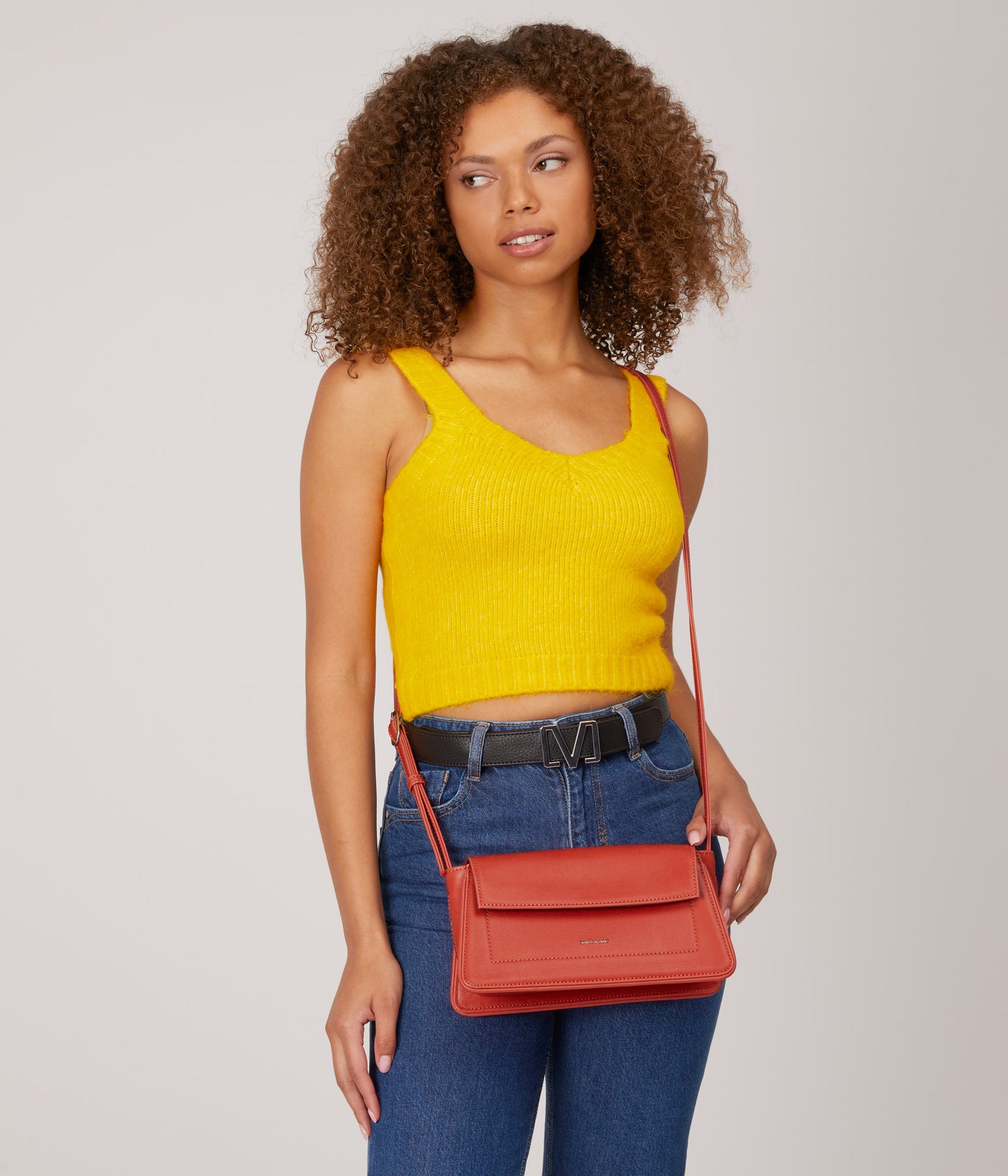 TAL Vegan Crossbody Bag - Vintage | Color: Blue - variant::bluejay