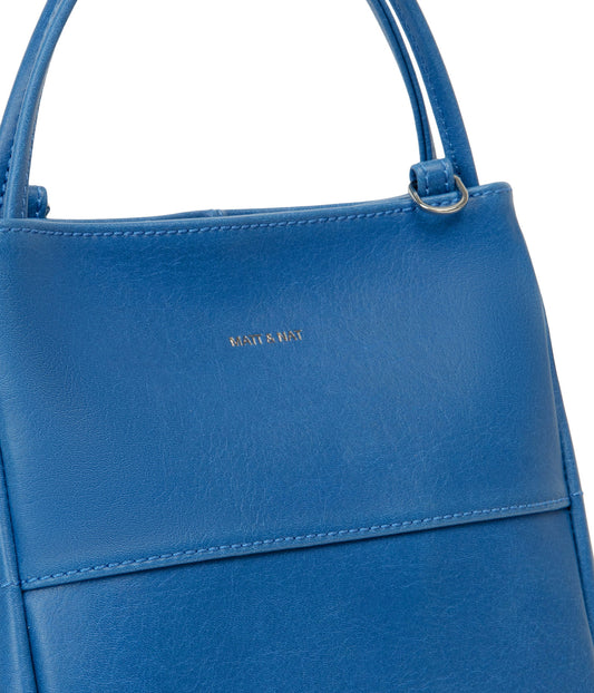 WILLASM Small Vegan Tote Bag - Vintage | Color: Blue - variant::bluejay