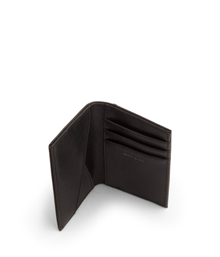YORK Vegan Card Holder - Vintage | Color: Black - variant::black