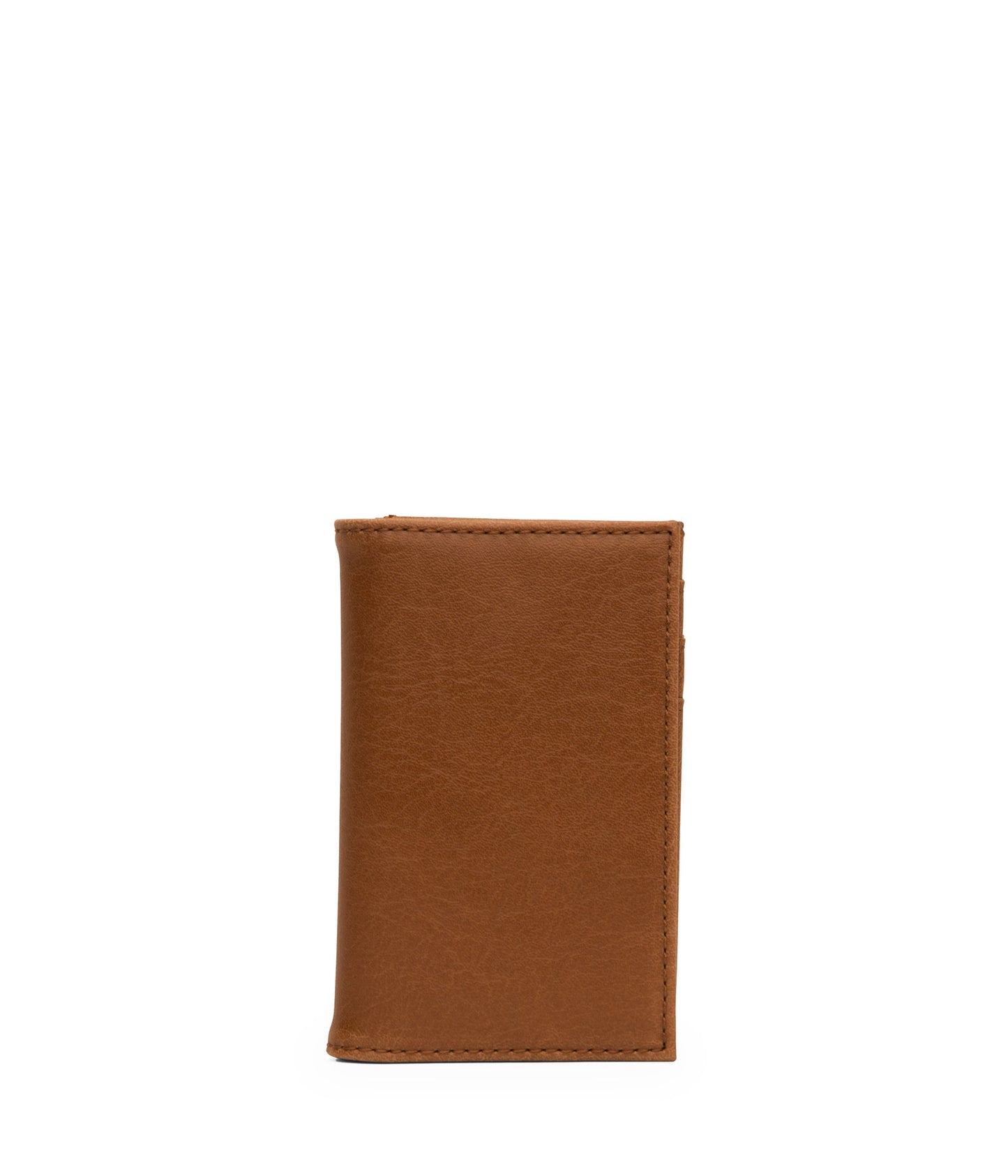 YORK Vegan Card Holder - Vintage | Color: Brown - variant::chili