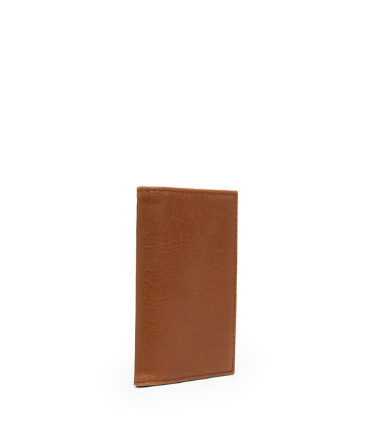 YORK Vegan Card Holder - Vintage | Color: Brown - variant::chili