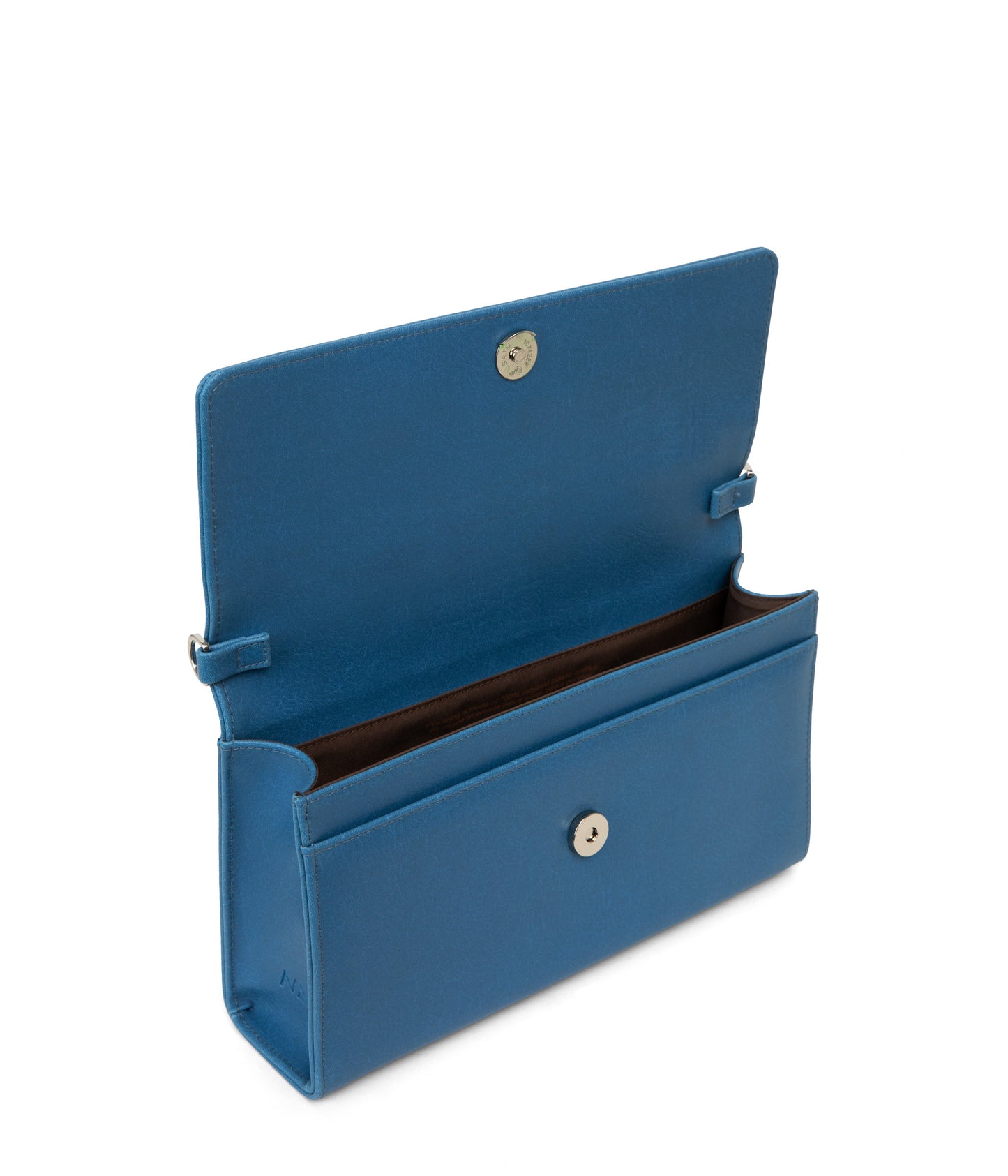 DREWLG Large Vegan Crossbody Bag - Vintage | Color: Blue - variant::bluejay