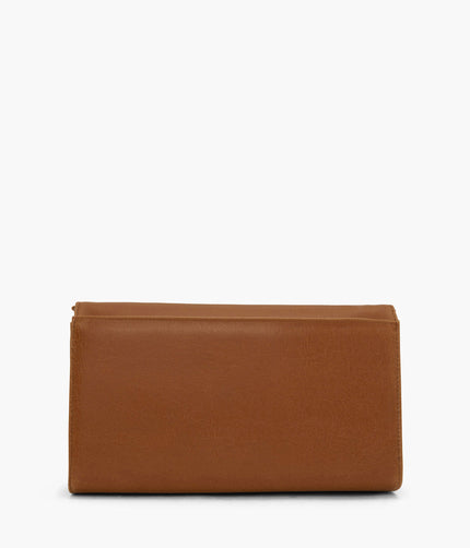 DREWLG Large Vegan Crossbody Bag - Vintage | Color: Brown - variant::chili