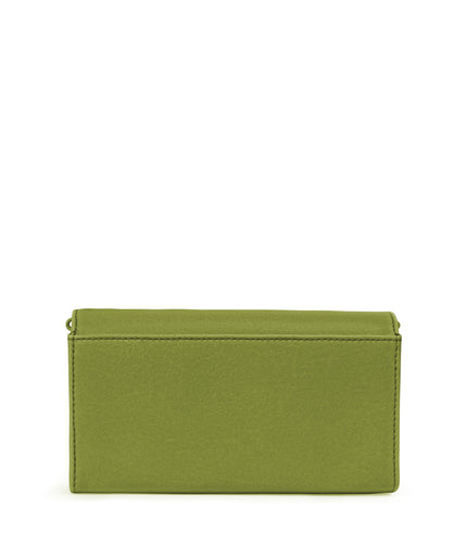 DREWLG Large Vegan Crossbody Bag - Vintage | Color: Green - variant::frog