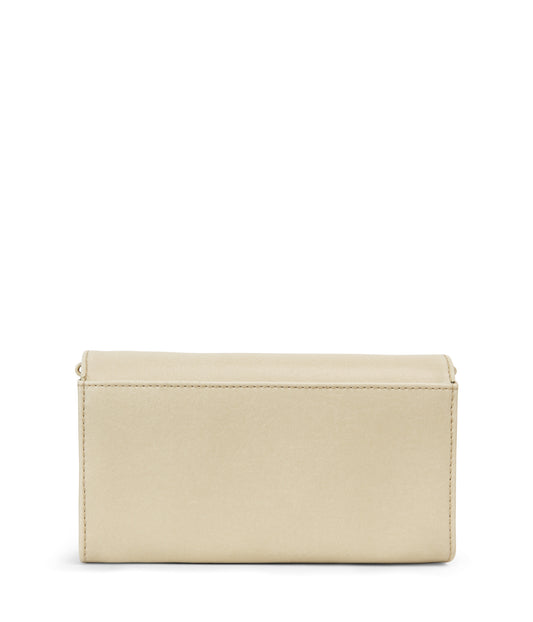 DREWLG Large Vegan Crossbody Bag - Vintage | Color: White - variant::vanilla