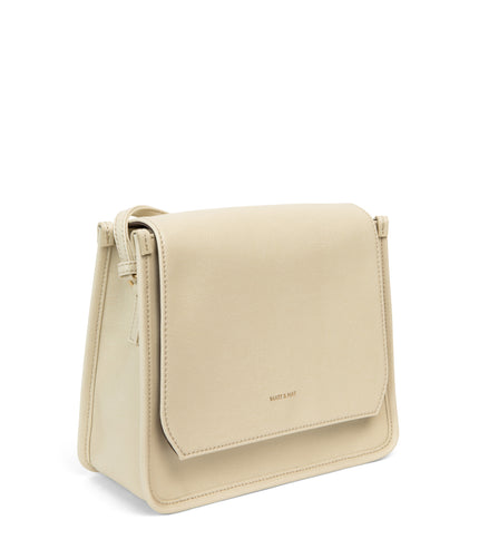 LEV Vegan Crossbody Bag - Vintage | Color: White - variant::vanilla