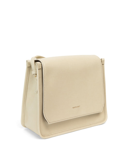 LEV Vegan Crossbody Bag - Vintage | Color: White - variant::vanilla