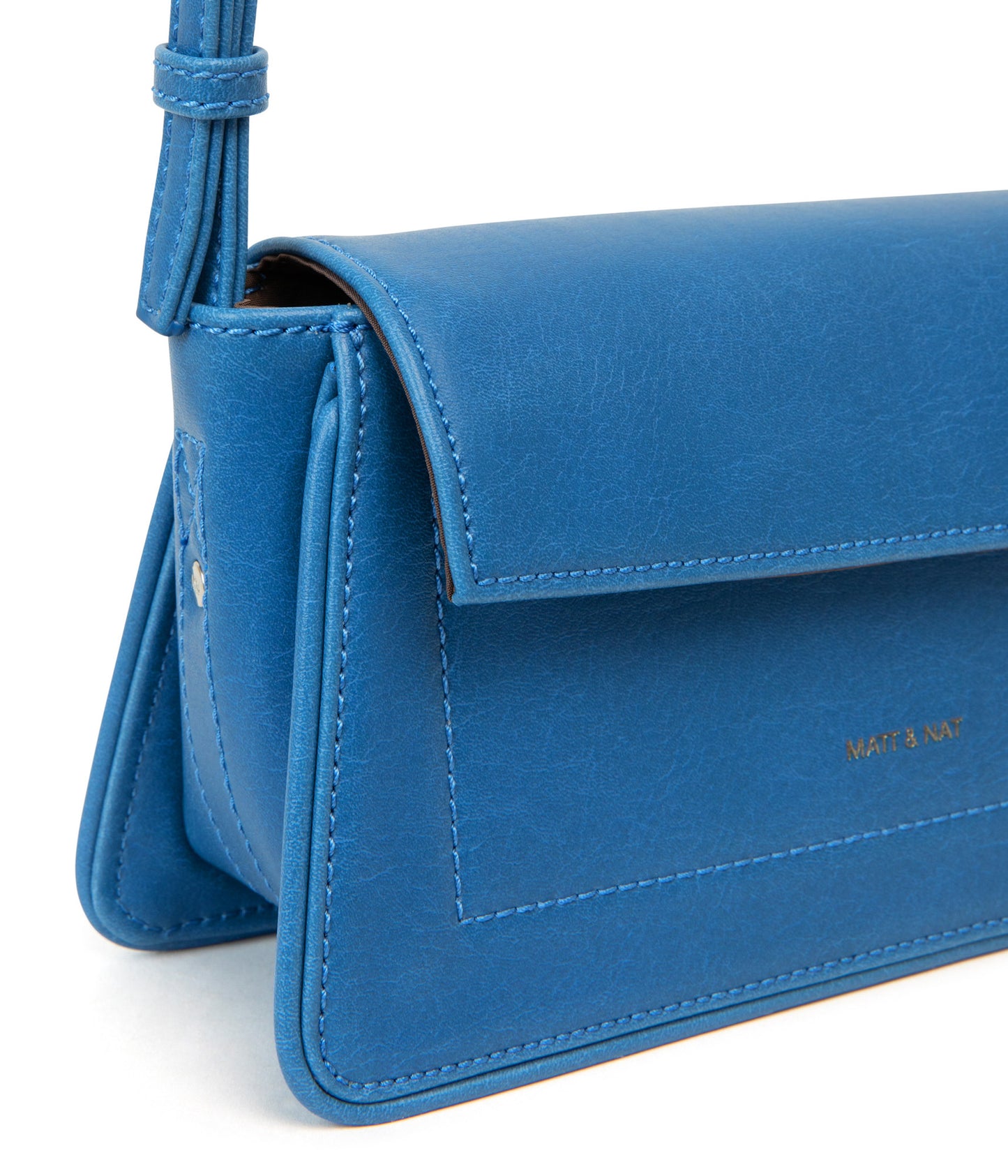 TAL Vegan Crossbody Bag - Vintage | Color: Blue - variant::bluejay