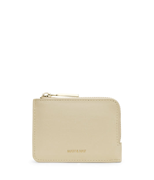 SEVASM Small Vegan Wallet - Vintage | Color: White - variant::vanilla