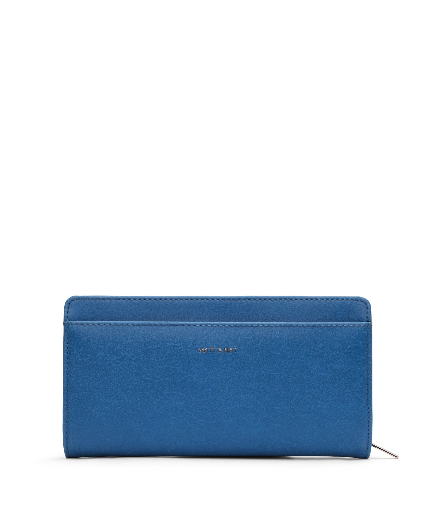 WEBBER Vegan Wallet - Vintage | Color: Blue - variant::bluejay