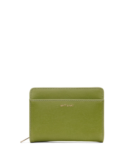 WEBBERSM Small Vegan Wallet - Vintage | Color: Green - variant::frog