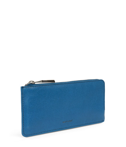 SEVA Vegan Wallet - Vintage | Color: Blue - variant::bluejay