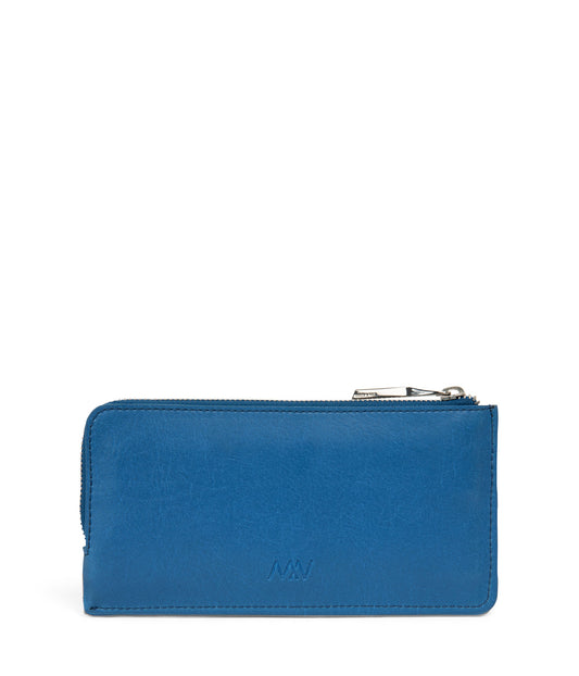 SEVA Vegan Wallet - Vintage | Color: Blue - variant::bluejay