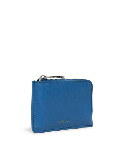 SEVASM Small Vegan Wallet - Vintage | Color: Blue - variant::bluejay