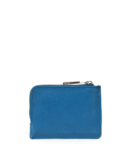 SEVASM Small Vegan Wallet - Vintage | Color: Blue - variant::bluejay