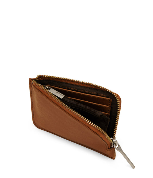 SEVASM Small Vegan Wallet - Vintage | Color: Brown - variant::chili