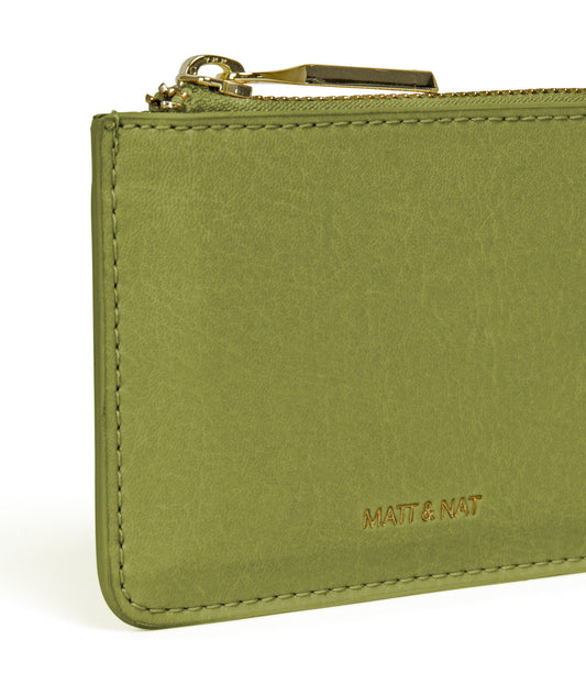 SEVASM Small Vegan Wallet - Vintage | Color: Green - variant::frog