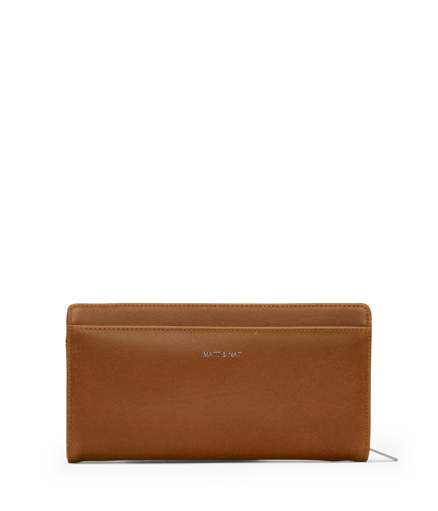 WEBBER Vegan Wallet - Vintage | Color: Brown - variant::chili