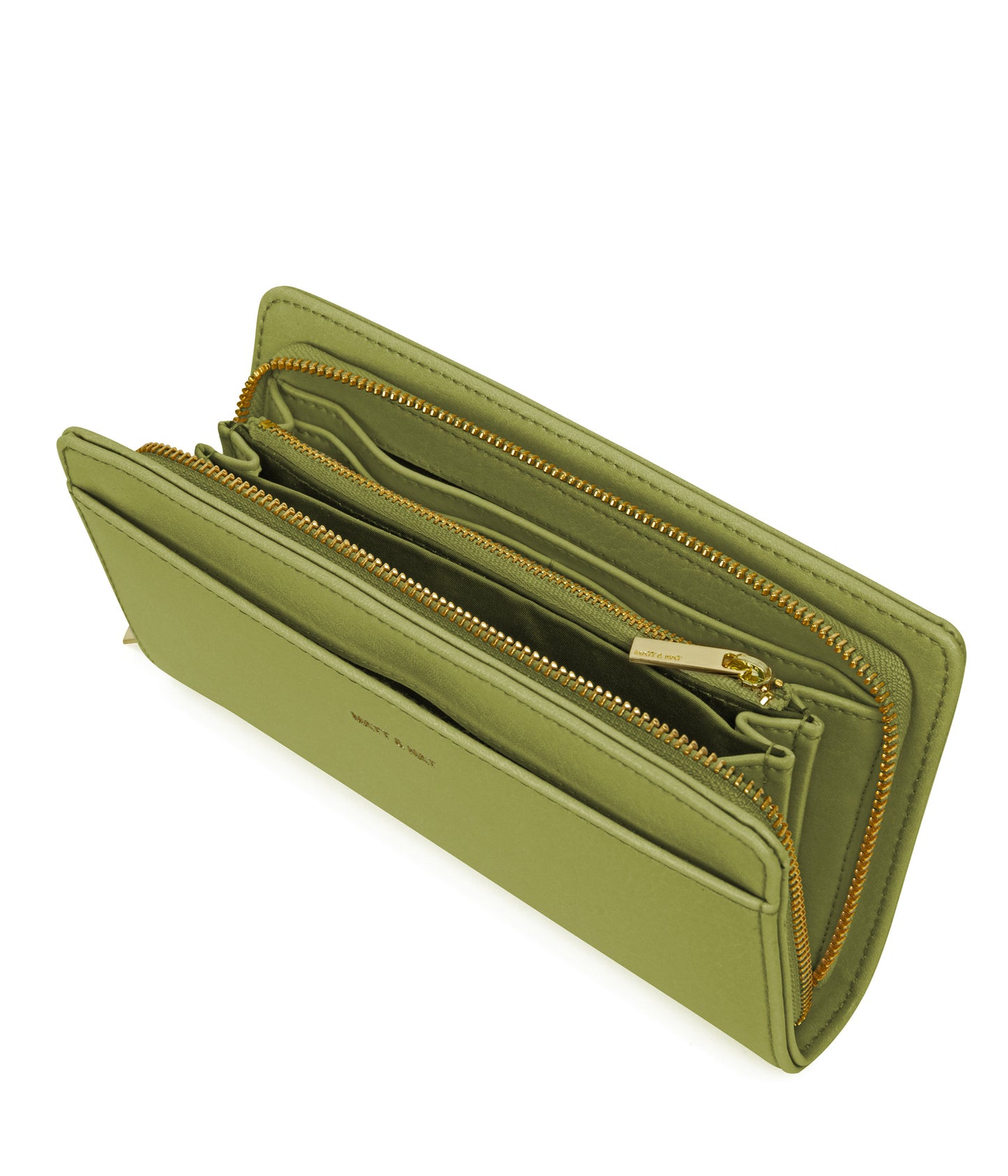 WEBBER Vegan Wallet - Vintage | Color: Green - variant::frog