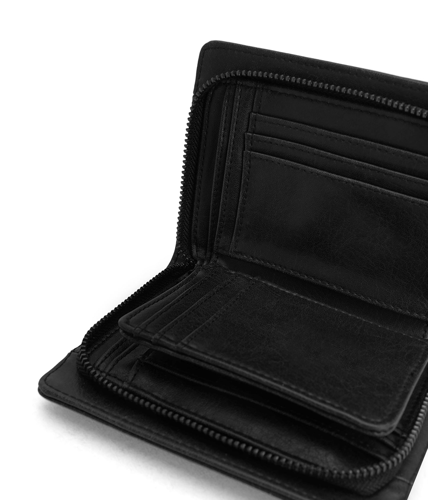 WEBBERSM Small Vegan Wallet - Vintage | Color: Black - variant::black