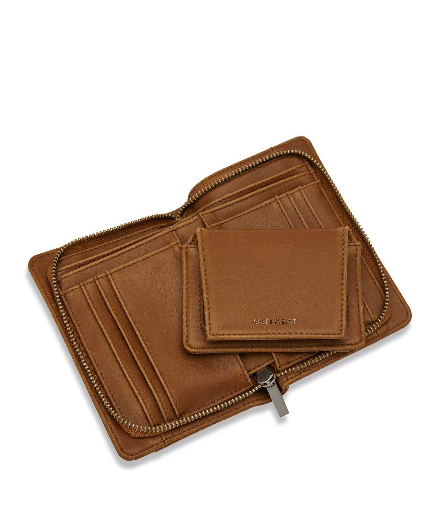 WEBBERSM Small Vegan Wallet - Vintage | Color: Brown - variant::chili