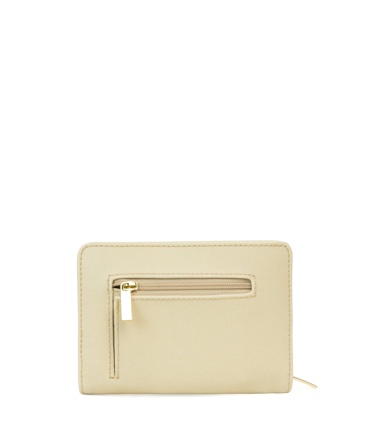 WEBBERSM Small Vegan Wallet - Vintage | Color: White - variant::vanilla