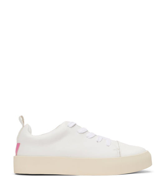 MARCI Women's Vegan Sneakers | Color: White - variant::white