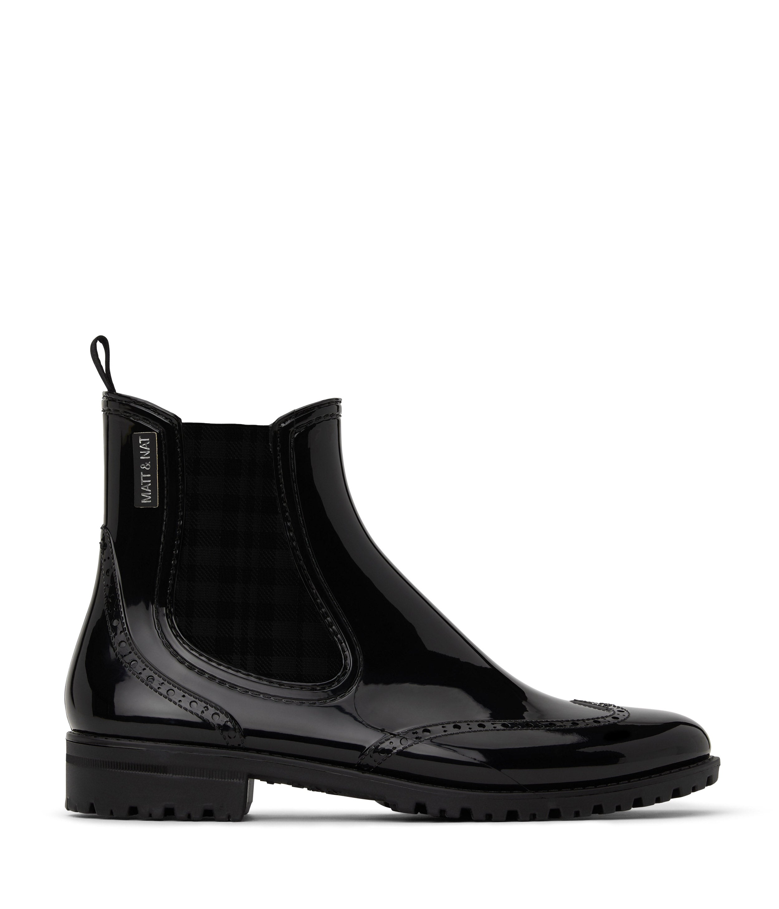 Matt Nat DENVER Vegan Rain Boots Black