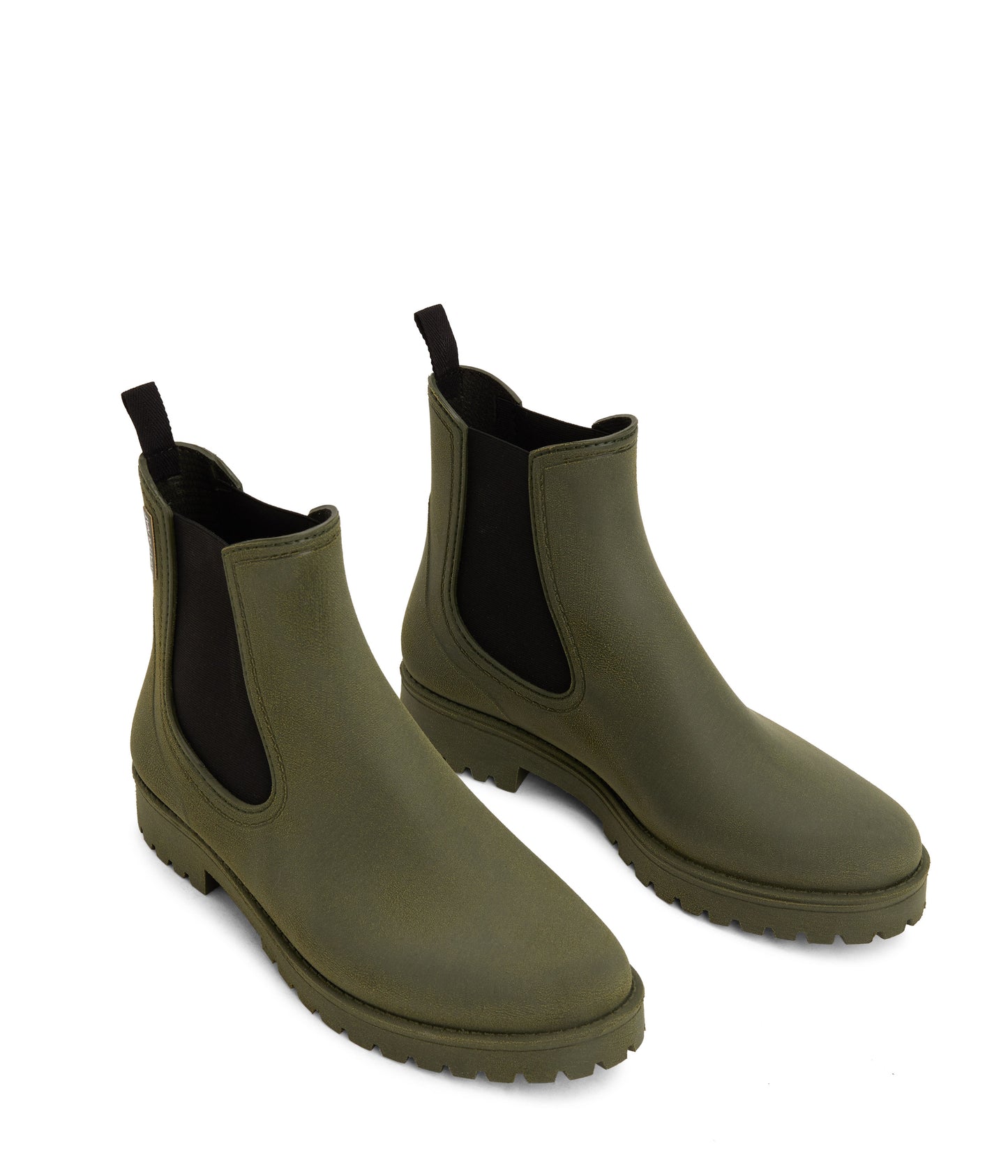 LANEY Women's Vegan Rain Boots | Color: Green - variant::matoli