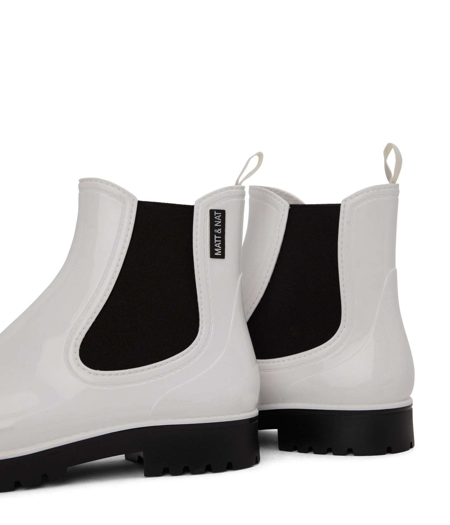 LANEY Women's Vegan Rain Boots | Color: White - variant::white