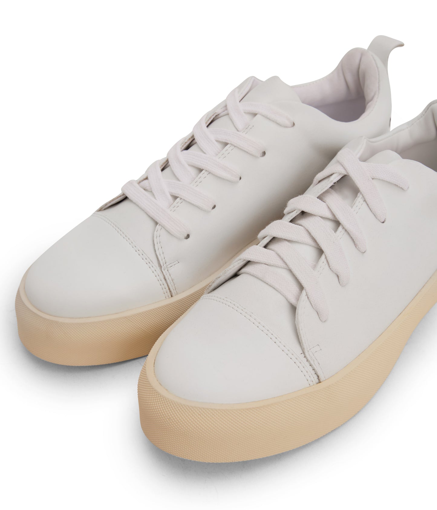 MARCI Women's Vegan Sneakers | Color: White - variant::white