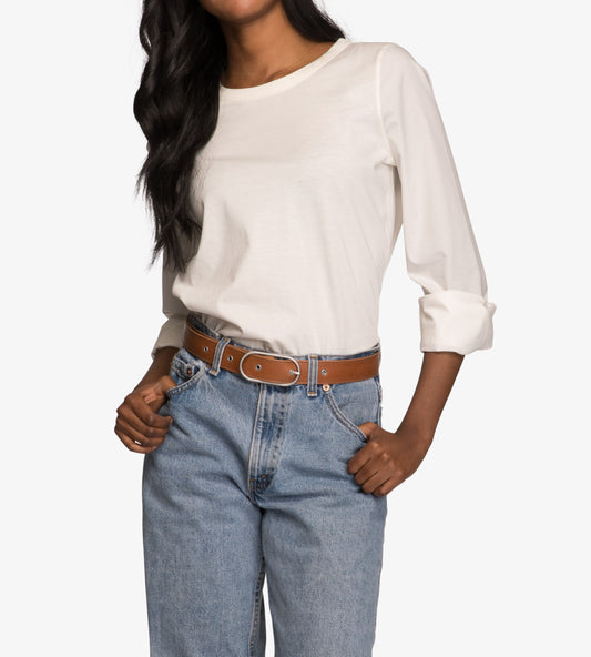 NEIL Women's Vegan Leather Belt | Color: Pink - variant::orchid