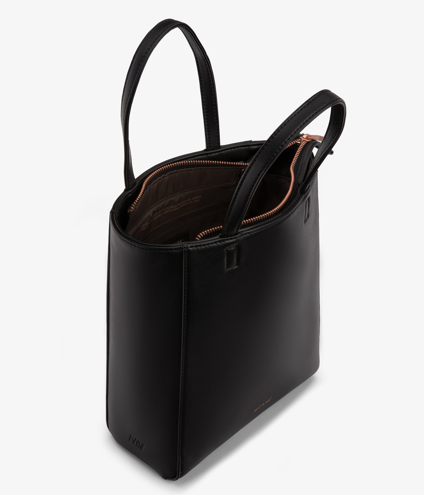 SELLA Vegan Tote Bag - Loom | Color: Black - variant::blackr