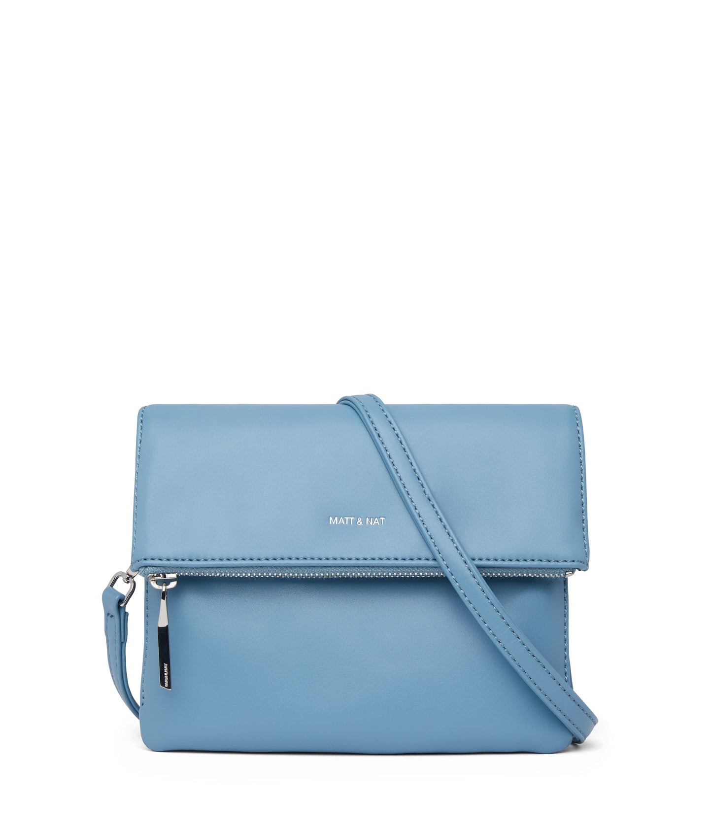 HILEY Vegan Crossbody Bag - Loom | Color: Blue - variant::liquid
