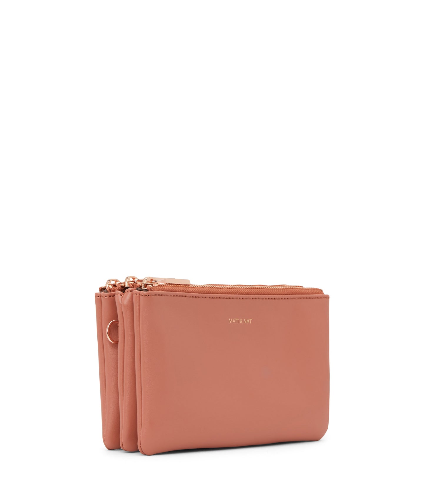 TRIPLET Vegan Crossbody Bag - Loom | Color: Pink - variant::ombre