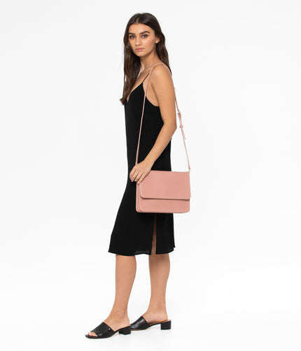 LYSA Vegan Crossbody Bag - Vintage | Color: Pink - variant::ceramic