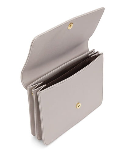 LYSA Vegan Crossbody Bag - Vintage | Color: Grey - variant::pearl