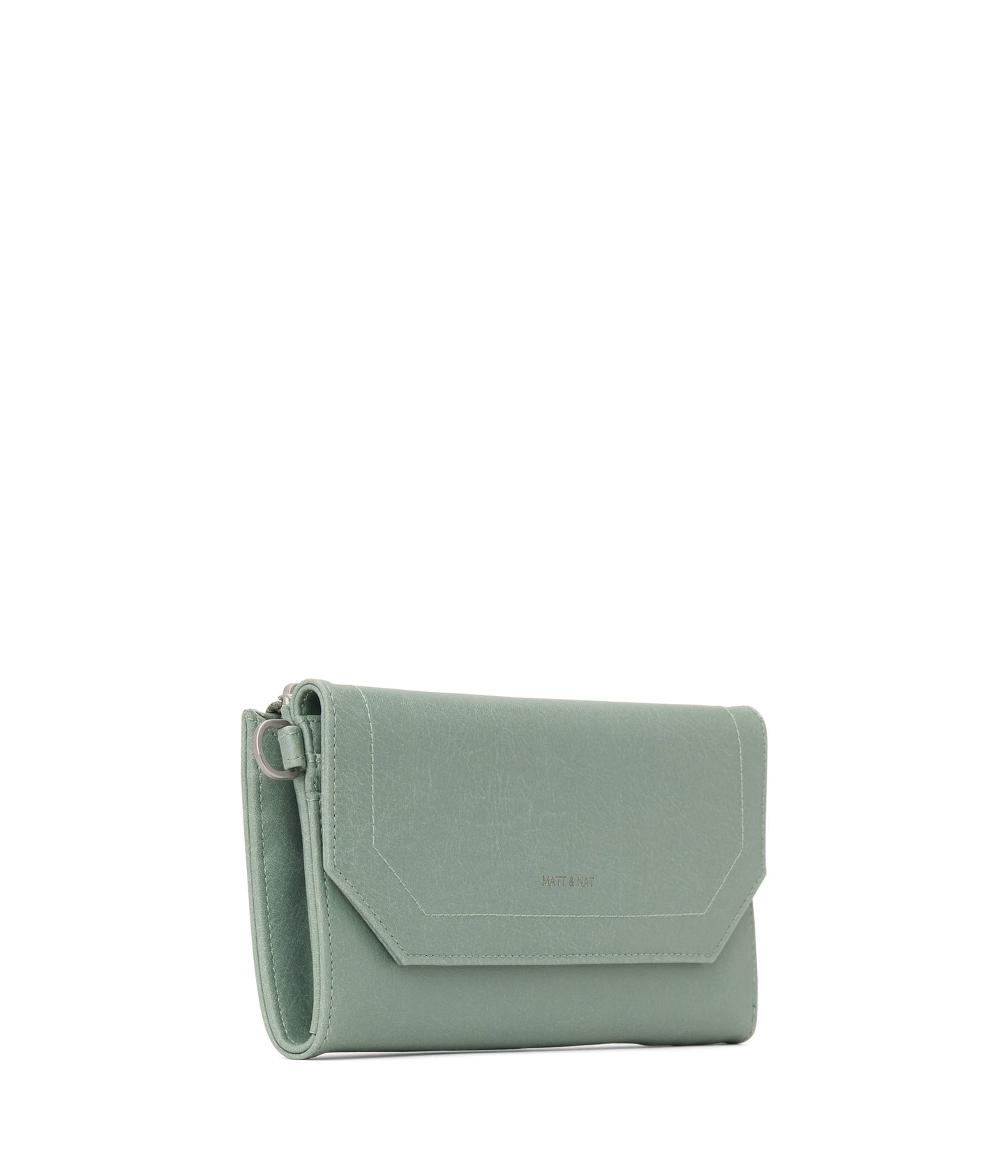 MION Vegan Wristlet Wallet - Vintage | Color: Green - variant::jade