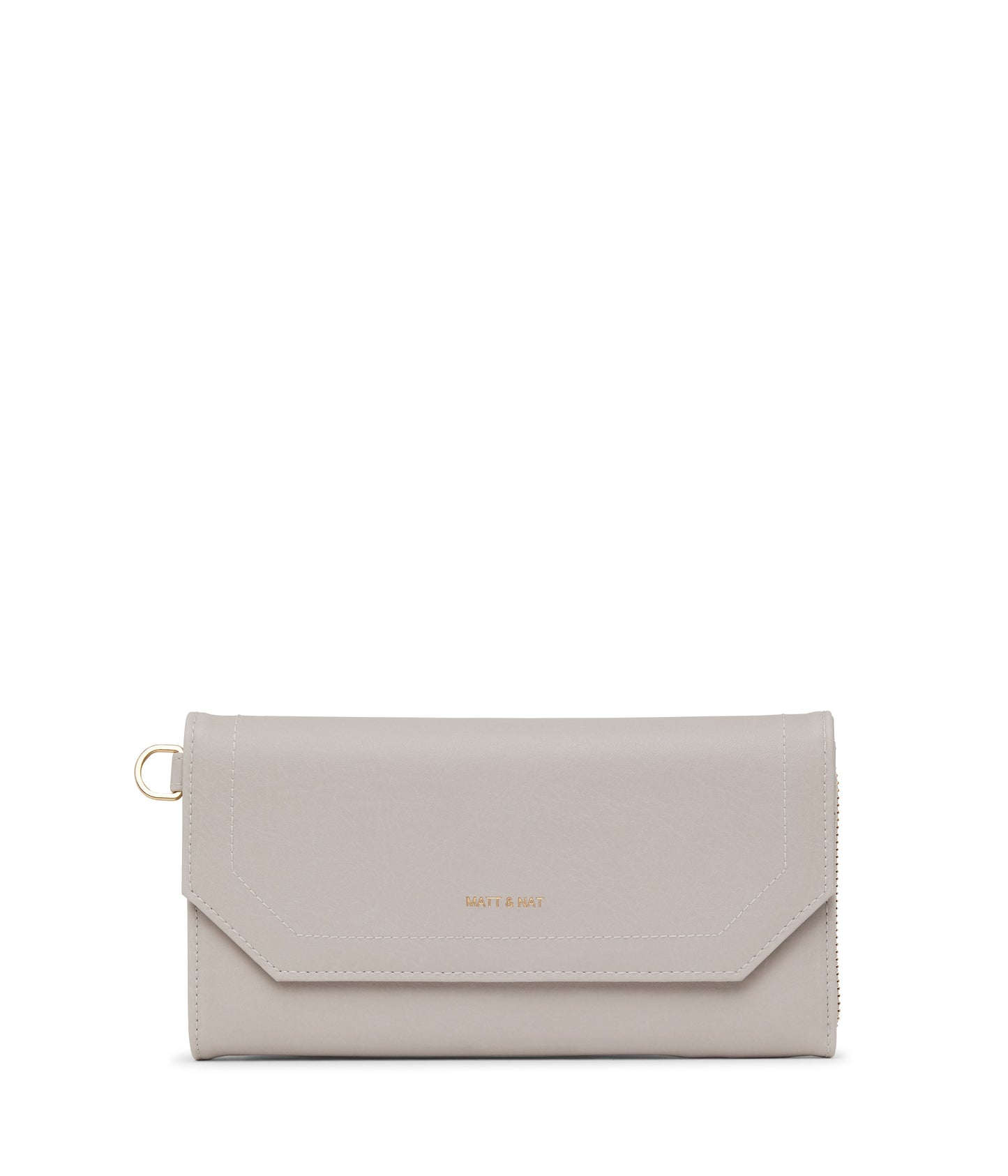 MION Vegan Wristlet Wallet - Vintage | Color: Grey - variant::pearl