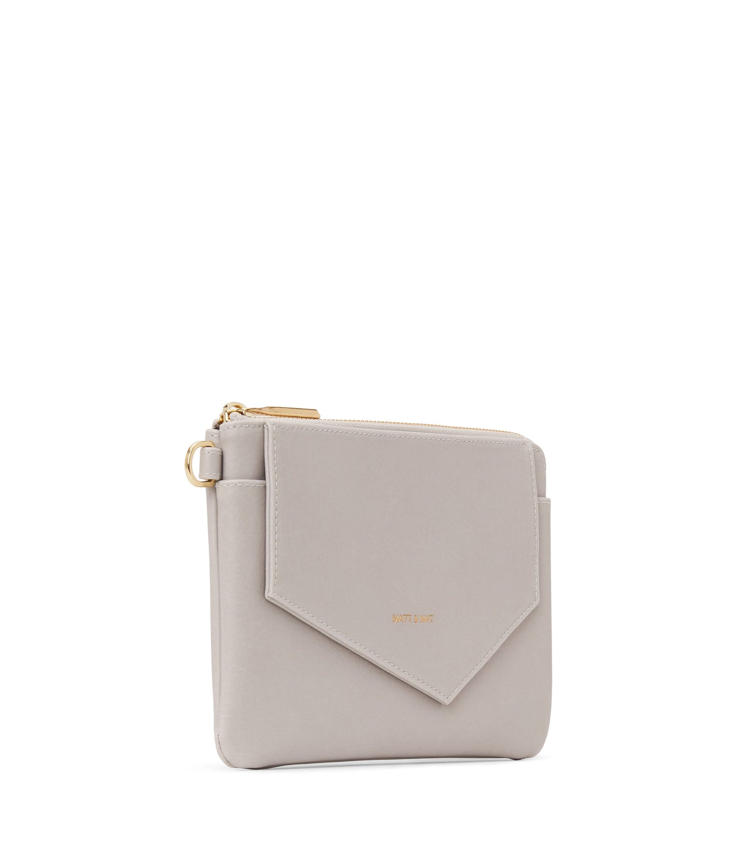 NIA Vegan Wristlet Wallet - Vintage | Color: Grey - variant::pearl