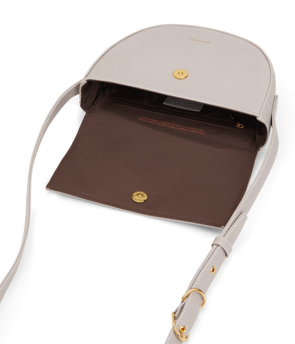 RITH Vegan Saddle Bag - Vintage | Color: Grey - variant::pearl