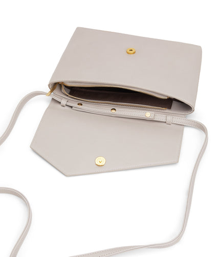 RIYA Vegan Clutch - Vintage | Color: Grey - variant::pearl