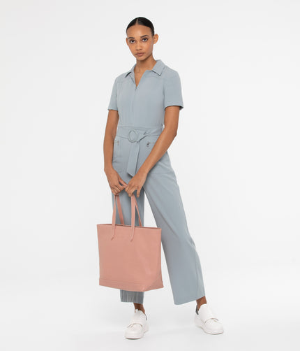 SCHLEPP Vegan Tote Bag - Vintage | Color: Grey - variant::pearl