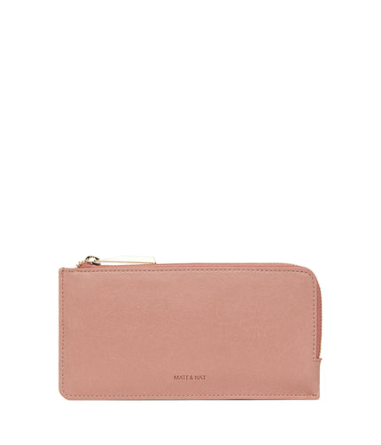 SEVA Vegan Wallet - Vintage | Color: Pink - variant::ceramic