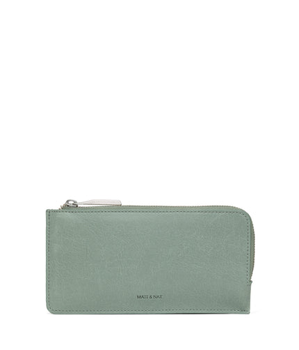 SEVA Vegan Wallet - Vintage | Color: Green - variant::jade