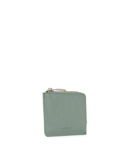 SEVASM Small Vegan Wallet - Vintage | Color: Green - variant::jade